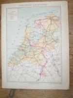 Verkeerskaart van Nederland, jaren 50