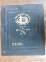 Lloyds register of shipping, rules and regulation 1947-48.